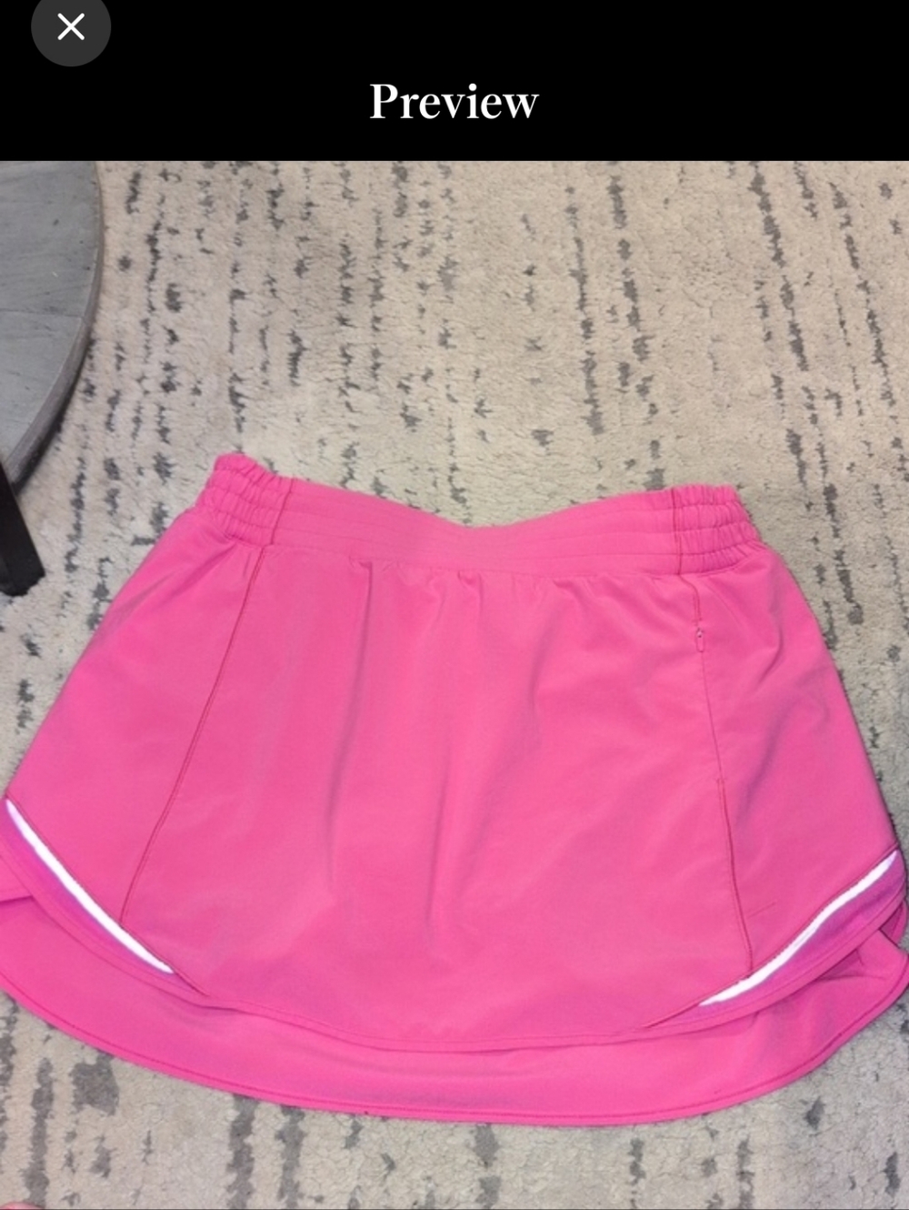 Lululemon Hotty Hot High-Rise Skirt Sonic Pink - Picture 11 of 13